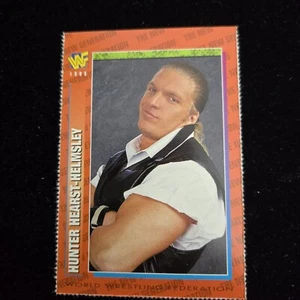 1996 WWF Magazine Card 19 Hunter Hearst-Helmsley HHH Triple H - Picture 1 of 2