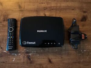HUMAX HDR-1100S 1TB FREESAT Satellite HD Recorder Box With Remote Control.