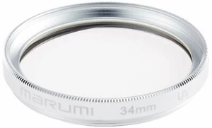 Marumi Uv Filter 34Mm Uv 34Mm For Silver Uv Absorption - Picture 1 of 2