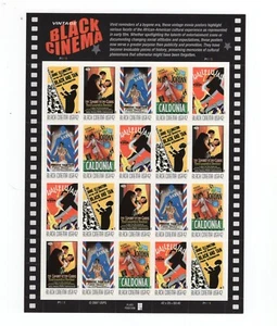 2008 42 cent Black Cinema full Sheet of 20 Scott #4336-4340, Mint NH - Picture 1 of 1