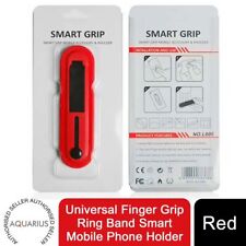 Red ABS Finger Grip Ring Band Mobile Phone Holder 10.5 x 2.8 cm