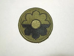 "Parche de hierro tenue vintage ""Viejos confiables"" de la 9a División de Infantería del Ejército de los Estados Unidos - Imagen 1 de 3