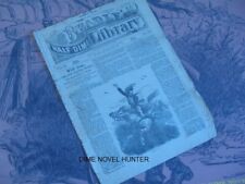 1886 BEADLE'S HALF DIME LIBRARY #35 DEADWOOD DICK STORY DIME NOVEL STORY PAPER