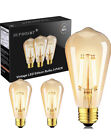 SUPHOSMT Edison LED Light Bulbs,No Flicker E27 Vintage Light Bulbs,CRI 90+ LED
