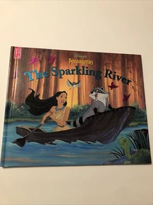 Disney’s Pocahontas The Sparkling River Hard Cover Book 1995 First Edition - Imagen 1 de 10