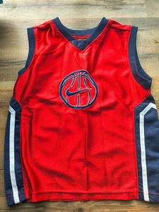 nike vintage boys jersey size 7 basketball - Picture 1 of 3