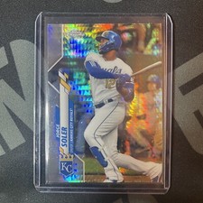 2020 Topps Chrome Jorge Soler Prism Refractor Kansas City Royals #20