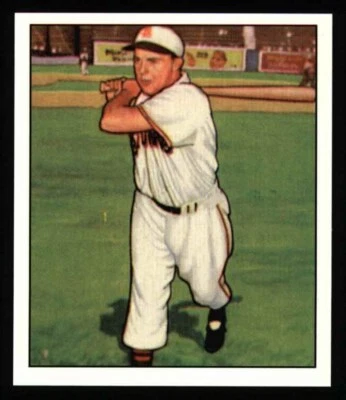 1950 Bowman REPRINT #50 Dick Kokos Browns 8 - NM/MT - Image 1 of 2