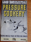 Good Housekeeping's Pressure Cookery Recipe Booklet 1950 Second Edition Vintage