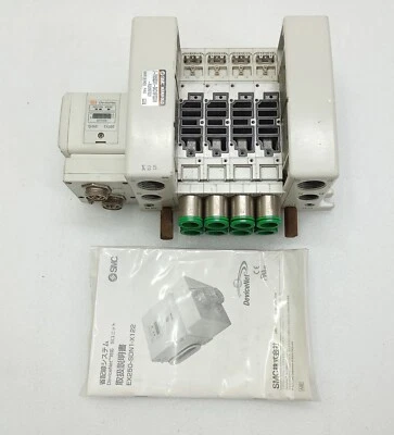 Dispositif SI Net SMC EX250 SDN1X122 + Manifold I-VV5QC41-04C16FSDQN-RSX907031 - Photo 1/4