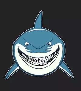 New 3” Shark Vinyl Decal Sticker Week Bruce - Picture 1 of 1
