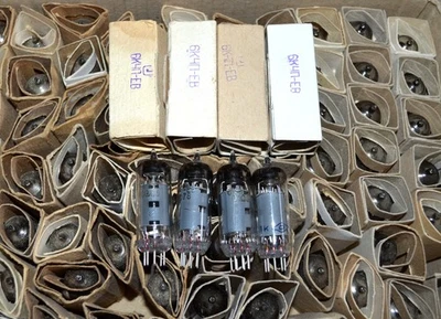 10 pezzi 6K4P-EV = EF93, 6BA6, W727 HF tubo pentodo NEVZ sovietico anni 70-80 NUOVO in SCATOLA - Immagine 1 di 4