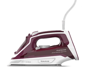 Plancha de vapor - Taurus Atlantida 3000, Golpe vapor 200 g/min, Suela cerámica - Imagen 1 de 6