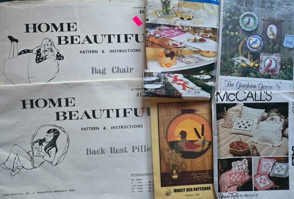 You Choose - Sewing Patterns for Room  Accessories and Decorating Pieces - Image 1 of 1