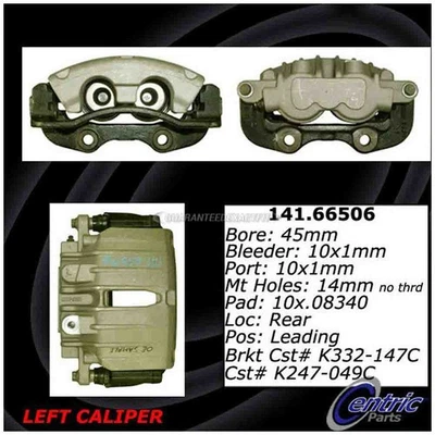 For GMC Sierra Yukon XL & Chevy Suburban Centric Rear Left Brake Caliper TCP - Изображение 1 из 2