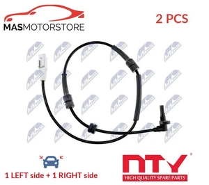 ABS WHEEL SPEED SENSOR PAIR FRONT NTY HCA-CT-017 2PCS V FOR PEUGEOT 807 - Picture 1 of 7