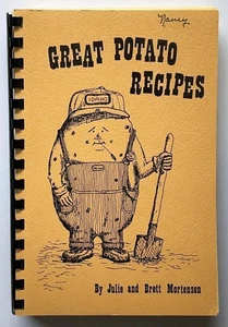 Great Potato Recipes Cookbook Julie Brett Mortensen Idaho Cooking Vintage 1980s - Bild 1 von 9