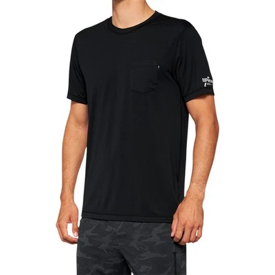 100% Mission Athletic T-Shirt - Black - 2XL 20014-00004 - Image 1 of 4