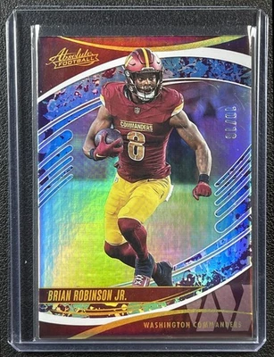 BRIAN ROBINSON JR. 2025 PANINI ABSOLUTE #23 SPECTRUM SPLASH 10/16 - Image 1 of 2