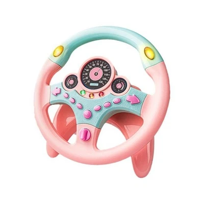 Simulationslenkrad für Kinder, Interaktives Lernspielzeug - Bild 1 von 4