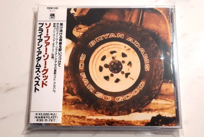 BRYAN ADAMS- SO FAR SO GOOD CD JAPANESE PRESSING ORIGINAL 1993 POCM-1045 - Image 1 of 4