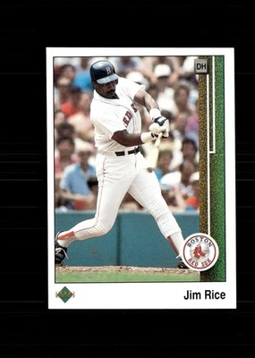 1989 Upper Deck - Jim Rice #413 - Image 1 of 2