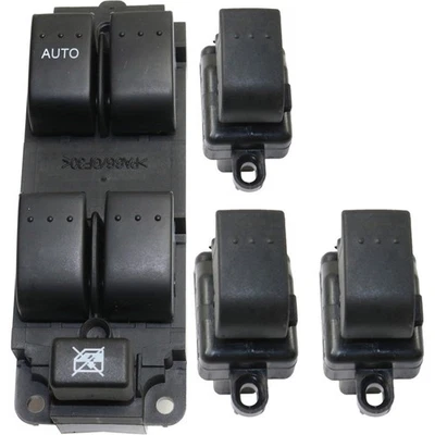 Window Switch Set For 2004-2009 Mazda 3 Front and Rear Set of 4 901901 DWS615 - Image 1 of 4