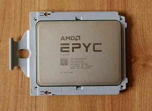 AMD epyc 75F3 Milan CPU processor 32 cores 64 threads 2.95GHZ 280w - Photo 1/3