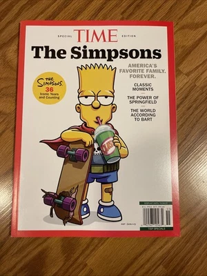 TIME Special Edition Magazine The Simpsons 36 Iconic Years And Counting - Image 1 of 4