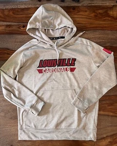 Felpa con cappuccio Louisville Cardinals Football Adidas squadra emessa, taglia Youth Large - Foto 1 di 6