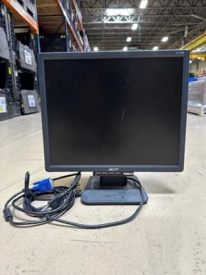 Acer AL1706A 17" LCD Monitor VGA Input w/ Power Cord - Image 1 of 2
