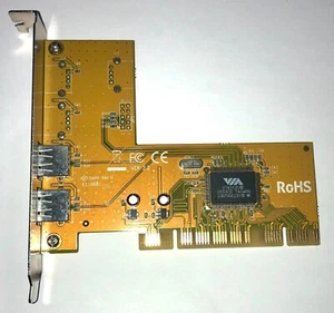 Tarjeta de interfaz RoHS E119801 2 x USB 2.0 PCI - Imagen 1 de 2