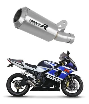 GSXR 1000 K1 - K4 2001 - 2004 Terminale di Scarico  Slip-on GPS DOMINATOR - Immagine 1 di 4