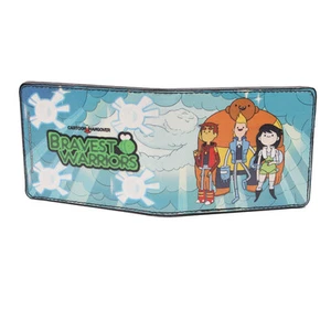 Bravest Warriors Group Bifold Wallet Anime Manga NEW - Picture 1 of 1