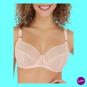 FREYA Women's Starlight Underwire Side Support Bra, Rosewater Pink, 36FF - Picture 1 of 4