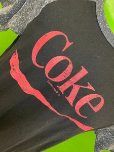 Coca Cola Coke Raglan Sleeve T-Shirt Men's Small - Picture 1 of 3