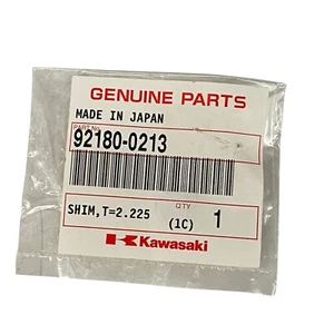 Kawasaki 92180-0213 Shim T=2.225 fits 2006-2023 Models, Made in Japan - Genuine - Picture 1 of 5