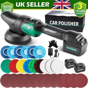 BATOCA Cordless Car Buffer Polisher Wireless Polishing Machine 2x4Ah Battery UK - Picture 1 of 16