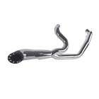 SHARKROAD 2-1 Exhaust for Harley Softail Exhaust 1985-2017 Models New Style