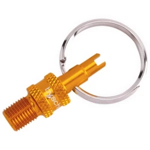 by.schulz Ventiladapter Mini Tool" SV/DV AUF AV LOSE gold ca. 0,005 kg - Bild 1 von 1