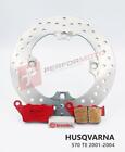 Brembo Serie Oro Rear Disc And Sp Pads Fits Husqvarna 570 Te 2001-2004
