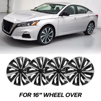 For Nissan Altima 2010-2020 Set of 4 16" Hubcaps Wheel Cover R16 Steel Wheel US - Image 1 of 4