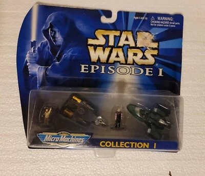 STAR WARS MICRO MACHINES EPISODE 1 COLLECTION I ANAKIN PODRACER 1998  NEW SEALED - Image 1 of 3