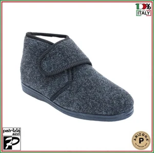 Pantofole Chiuse Uomo a Strappo Arizona by Patrizia Azzi CA247 Nero Austriaco - Imagen 1 de 15