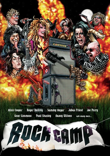 Rock Camp (DVD, 2021) Alice Cooper, Gene Simmons **Good**  EX-LIBRARY - Image 1 of 1