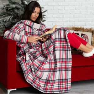 Plaid coperta con le maniche invernale pile Maryplaid ARTIC PARTY 150 x 180 cm - Foto 1 di 3