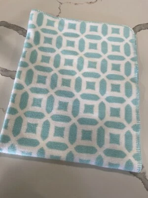 Manta de bebé Pottery Barn Kids Aqua polar - 30x40 Foto 1 de 3