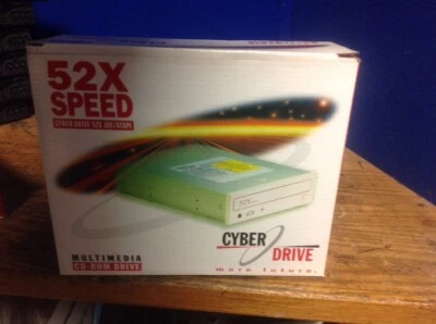 Cyber Drive Multimedia CD-ROM Drive CD522D - Image 1 of 2