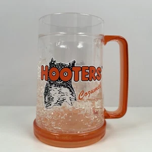 Vintage Hooters Logo Plastic Freezer Mug Owl Mancave Gift - Rare Collectable - Picture 1 of 4