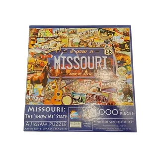 SunsOut Missouri: The Show Me State Route 66 1000 Piece Jigsaw Puzzle - Picture 1 of 8